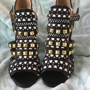 Studded heels